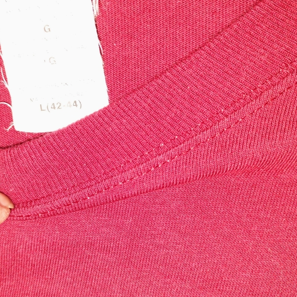 Weezabi T Shirt Mens Adult Size L(42-44) Red Graphic Crew Neck Short Sleeves - Picture 5 of 5